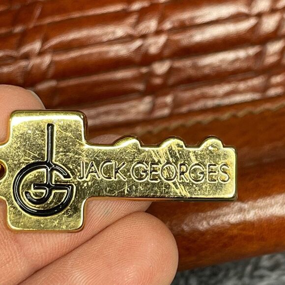 Jack Georges leather briefcase - Picture 4 of 9